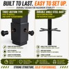 Dualing Tree for .22 Rimfire Shooting,Metal Dueling Tree kit with