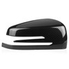 Carbon Fiber Side Rearview Mirror Cap Cover Trim for Benz