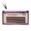 Bodermincer 120pcs D Curl 12D Fish Tail Lash Clusters Natural