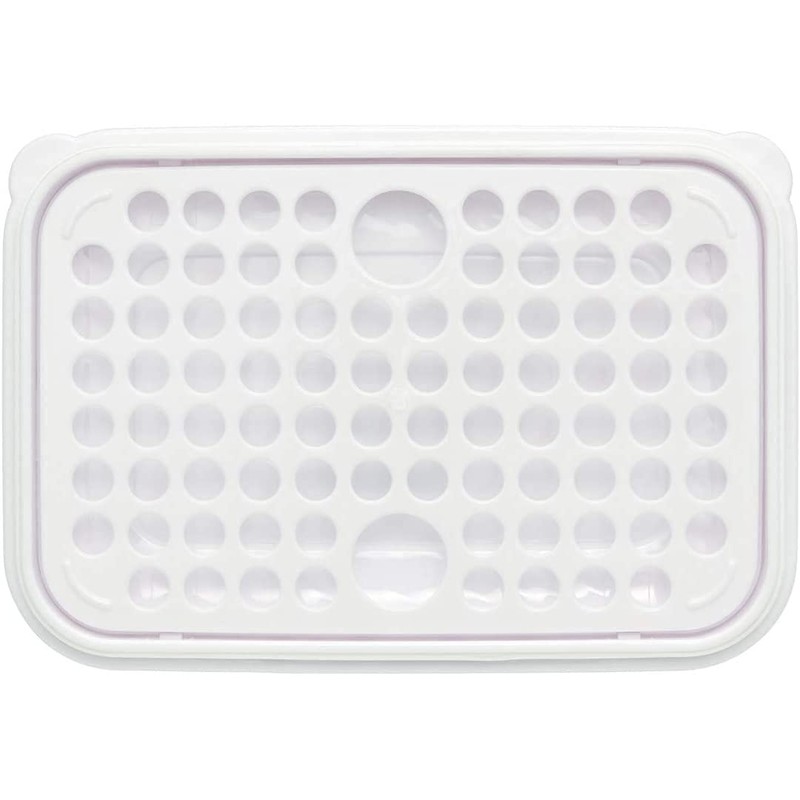 Skater PLN11-A Large Lunch Box, Rattan Basket-Style, Vacation Lunch Box,