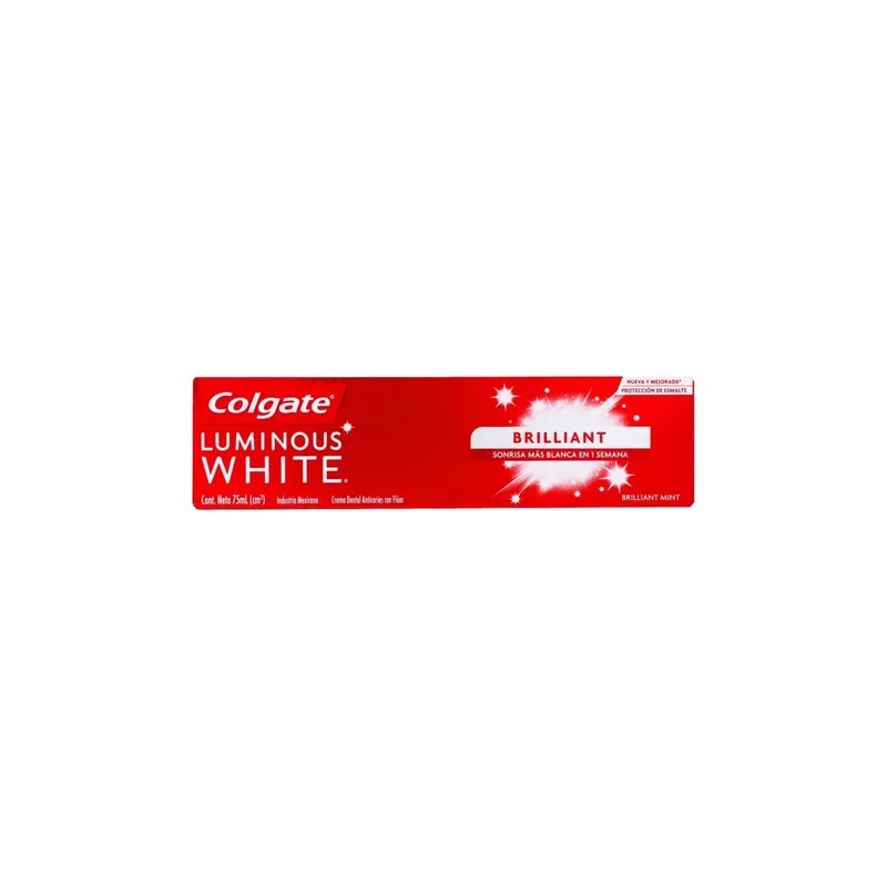 Pasta Dental Colgate Luminous White Brilliant 75ml