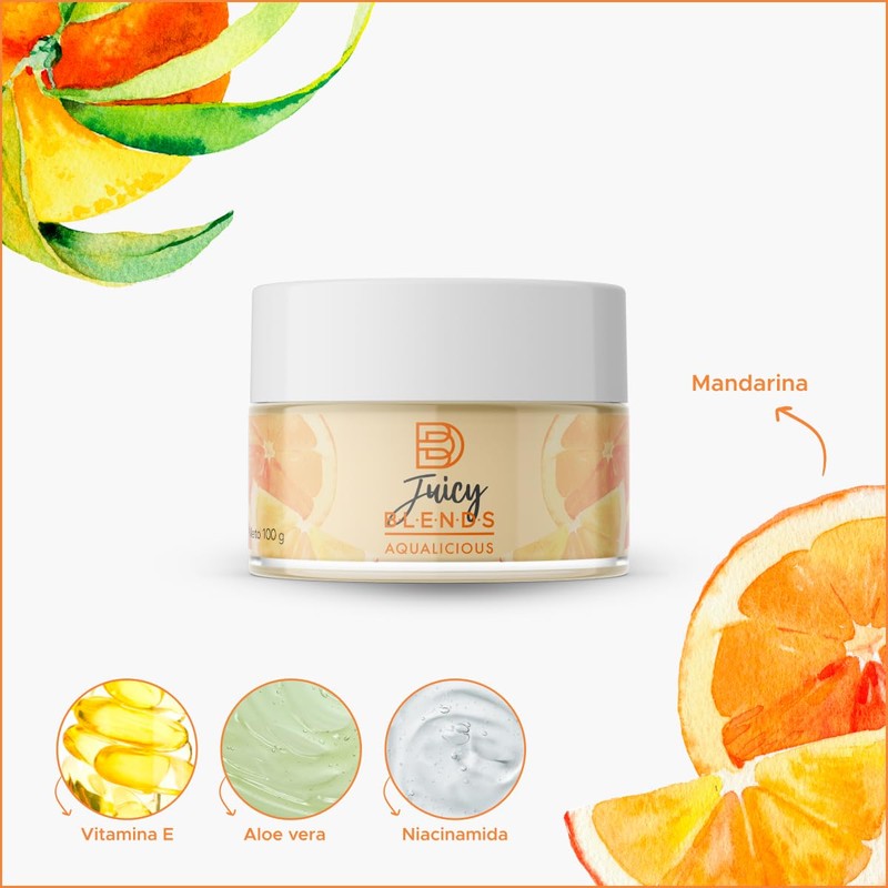 Blends Juicy Gel Hidratante Facial 4 en 1 Tangerine Euphoria