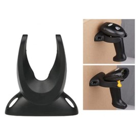 Barcode Scanner Holder, Barcode Scanning Bar-Code Reader Holder Rack Bracket Wall Mount Fit for Most Scanner Barcode Scanner Scan Gun Label Reader (2 Pcs B)