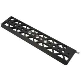 10 Inch Lightweight Dovetail Plate with 3/8 1/4 Inch Screw Threaded Hole, Camera Safe Dovetail Plate for Mounting Tripod, Rail Block, Cheese Plate