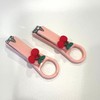 Cherry-shaped Portable Nail Clippers Nail Nipper 4ea