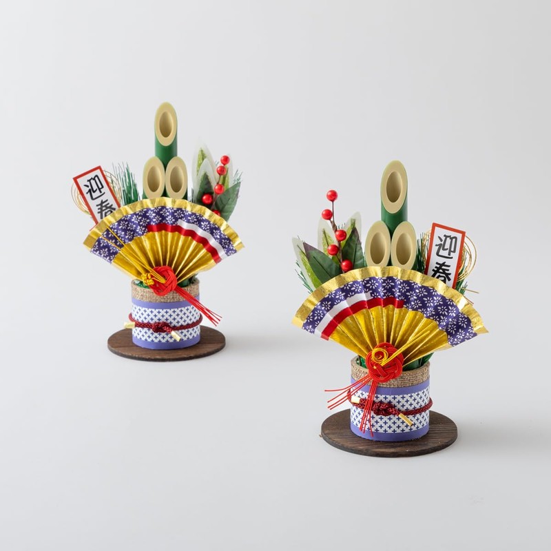 Kadomatsu New Year Ornament, Entrance Decoration, Figurine, 8.7 inches (22