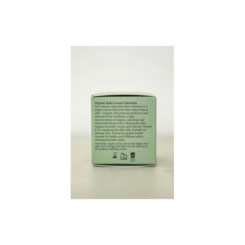 Crema Corporal Nutritiva Con Caléndula Natural Orgánica Para