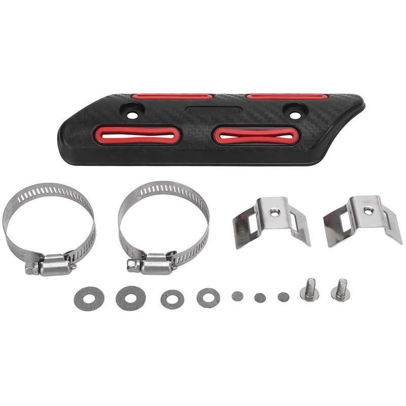 Exhaust Pipe Heat Protector ABS Universal Anti-scald Lightweight Stylish Design