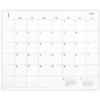 Greeting Life Noritake Planner 2026 B6 Slim Monthly Hardcover White