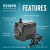 Little Giant PES-80-PW 115-Volt, 77 GPH Magnetic Drive Fountain Pump