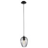 EGLO Carlton Pendant Light, 1-flame Vintage Retro Steel Pendant Light,
