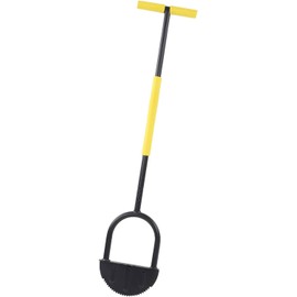 Yosoo Edger Lawn Tool Half Moon Lawn Edger, Pala de Corte Manual de Acero Al Carbono Sólido para Jardín Zoológico, Cortadora de Césped para Jardín, Acera, Camas de Flores, Pala de Hoja