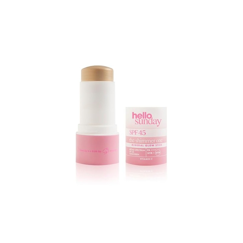 The Shimmer One Mineral Glow Stick SPF 45 Pa Plus