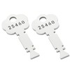 25460, 2-Pack, Honkador Fire Alarm Key, Fire Department Key, Christmas