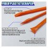 3PCS Plastic Scraper Tool - Multi-Purpose Non-Scratch Scrapers Cleaning Tool