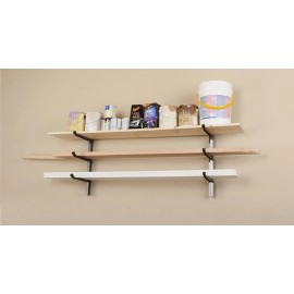 Racor Wall Storage Rack Steel Garage Shed 450 lb Weight Capacity