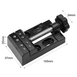 ZMDMAH 57 mm Small Vice, Mini Vice, Table Vice, Small Vice, Flat Mini Table Vice, Carving Fixed Tools for Jewellery Crafts, Bracelet Decoration DIY