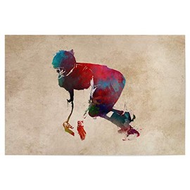 artboxONE Poster 30x20 cm Sport American Football - Bild American Football American Football Player Football Player