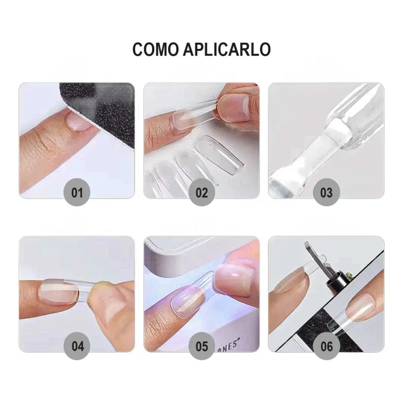 Obp Soft Gel Tips Diferentes Modelos Y Tamaños