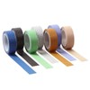 TEHAUX 7pcs Grid Washi Masking Tapes DIY Scrapbook Journal Kit