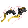 1 Pair Motorcycle Brake and Clutch Levers Universal Brake Clutch