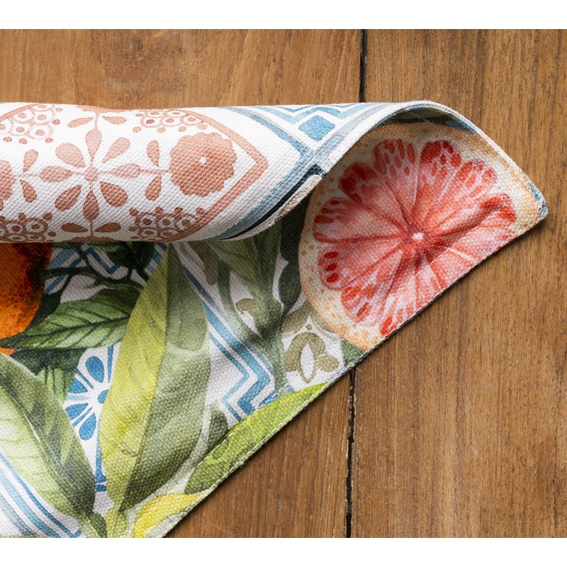 Maison d' Hermine Indigo Love 100% Cotton Set of 4