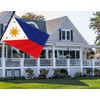 2×3 FT Philippines Flag,Medium 60×90 CM Filipino Outdoor Banner,100D Philippine