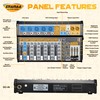 7-Channel Professional Audio Mixer – USB Digital Sound Board with