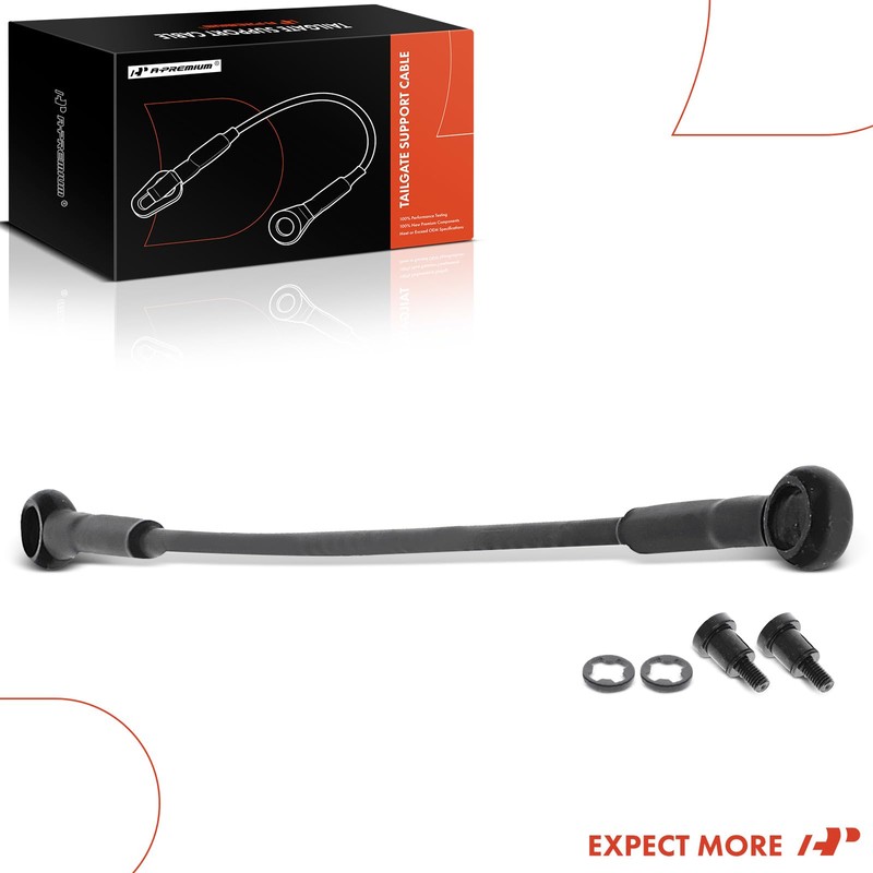 A-Premium Tailgate Support Cable Compatible with Honda Ridgeline 2006-2014, 16