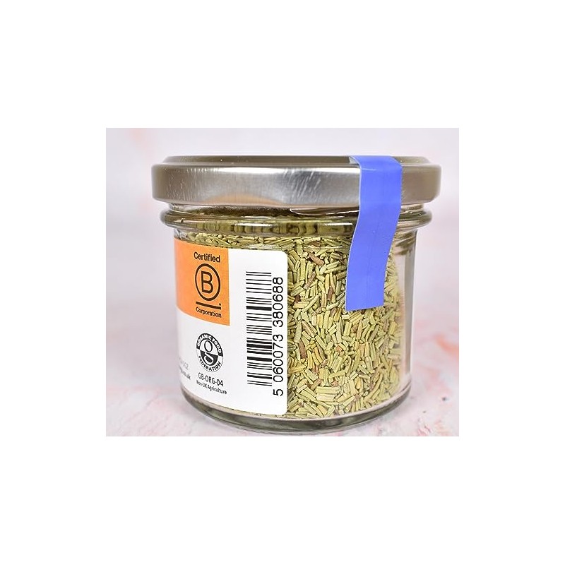 Steenbergs Organic Rosemary Dried Herb Standard Jar 30g