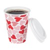 Restaurantware-Restpresso 12 Ounce Disposable Coffee Cups, 20 Valentine’s Day Cups