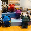 [Moerstar] Bear Keychain Key Holder Cute Resin Animal Pendant Cute