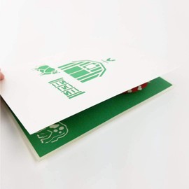 POP CARD EXPRESS Farmhouse Pop Up Birthday Card - Cattle, Barn, Birthday Card for kids, son, daughter (Farmhouse Pop Up Card)