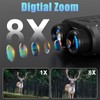 OBEST Night Vision Device, 2.4 Inch HD Screen Binoculars Camera