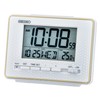 SEIKO Easton Digital Everything Alarm Clock, White