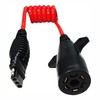 MaxxHaul 70086 7-Way Round to 4-Way Flat Trailer Plug Adaptor