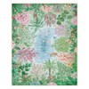 Lahome Spring Jungle Carpet, Green Bedroom Rug 8x10 Under Bed,