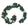 Fake Garland Artificial Silk Hanging Vivid Multifunctional Flower Vines for