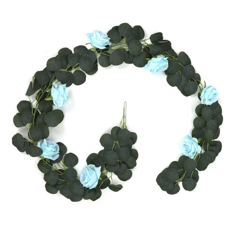 Fake Garland Artificial Silk Hanging Vivid Multifunctional Flower Vines for