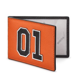 Yoshi Race Car Card Holder, Travel Pass Holder, Leather, Double Sided Card Holder, ID Card Holder. Leather Travel Pass Holder for Men and Women. Credit Card Holder & Season Ticket Card Holder (#01)