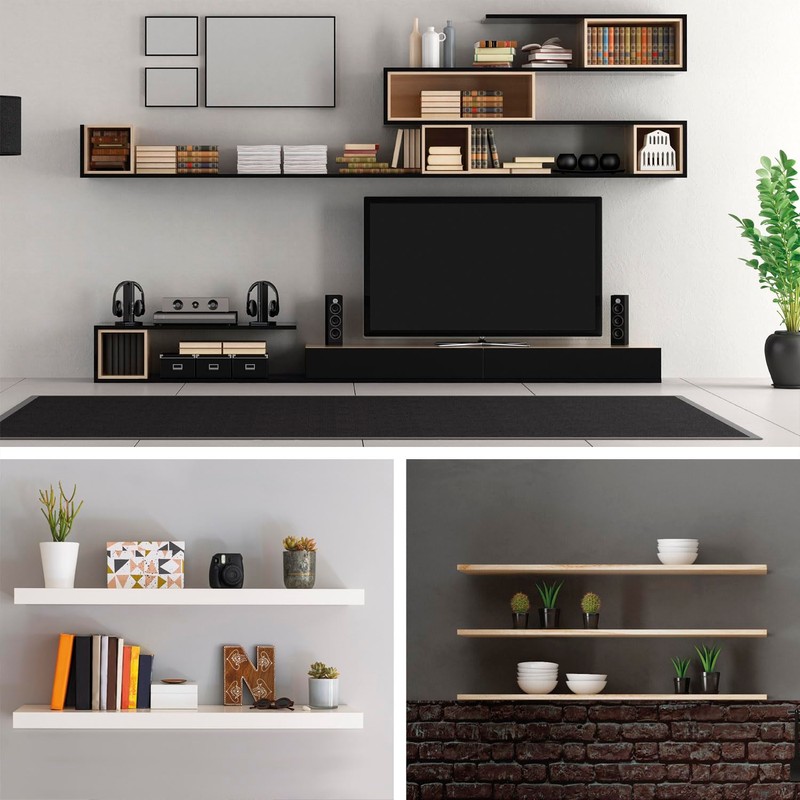 Stahlia Shelf Support Invisible Shelf Support 10 cm Metal (Pack