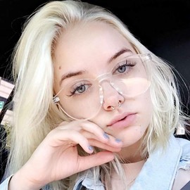 OLINOWL Rimless Sunglasses Oversized Colored Transparent Round Eyewear Retro Eyeglasses for Women Men