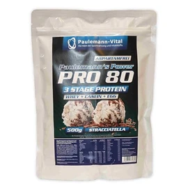 Pro 80 Paulemann-Vital 500 g Stracciatella Whey Casein Egg