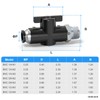 TAILONZ PNEUMATIC 1/4 Inch Tube OD x 3/8 Inch NPT