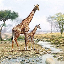 Ambiente Serviettes Lunch Giraffes 33 x 33 cm Pack of 20
