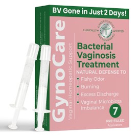 Bacterial Vaginosis Treatment | BV Treatment For Women | Natural Homeopathic Pre-Filled Vaginal Applicators for Odor, Itching, Discharge, BV, and Vaginal Microbiota Imbalance