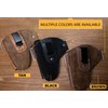 Hulara OWB Leather Holster for Glock 17 Holster Fits 1911