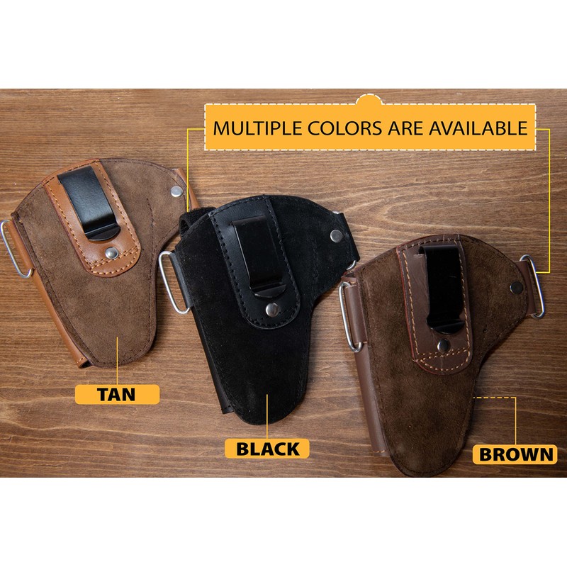 Hulara OWB Leather Holster for Glock 17 Holster Fits 1911