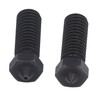 2PCS 3 Hole Nozzles Hardened Steel Nozzle Fit 1.75mm Filament