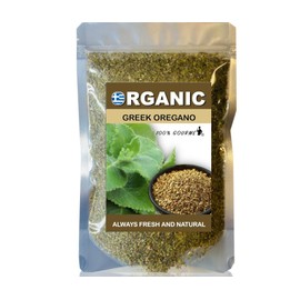 Natural Greek Oregano, 5oz Whole Dried Oregano Hand Picked organic with fresh aroma and Mediterranean Greek Oregano flavor
